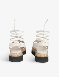 Whistles Lia Raffia Leather Platform Sandals 6 Whistles Lia Raffia Leather Platform Sandals -The Fashion Shop R04166565 WHITE ALT02