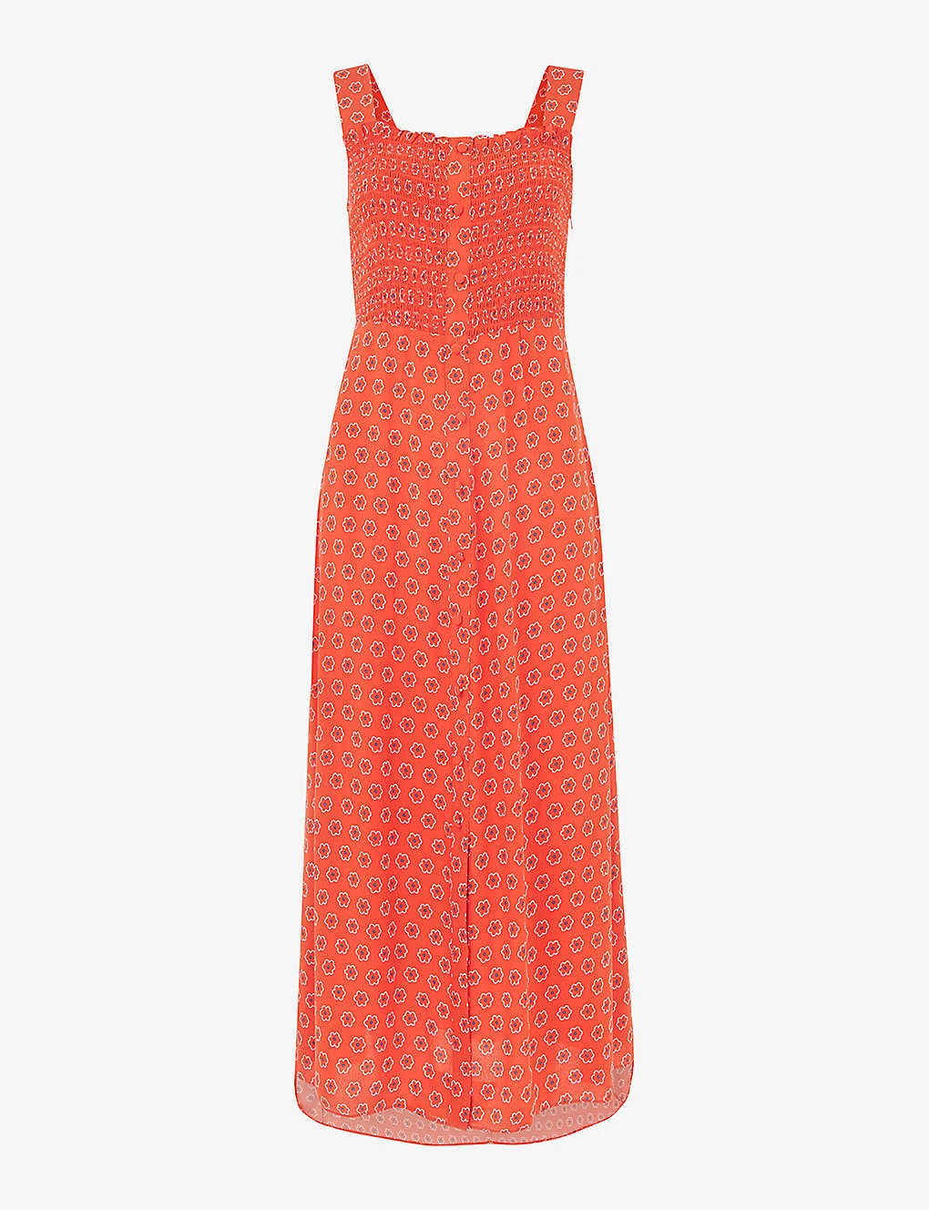 Whistles Macie Floral-print Woven Midi Dress 1 Whistles Macie Floral-print Woven Midi Dress