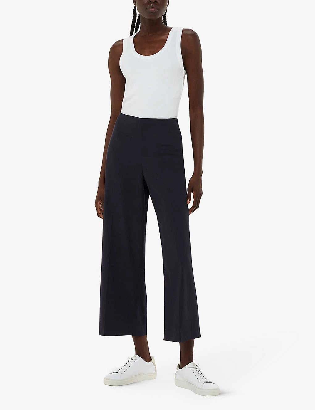 Whistles Katie Straight-leg Mid-rise Stretch-woven Trousers 2 Whistles Katie Straight-leg Mid-rise Stretch-woven Trousers - Image 2