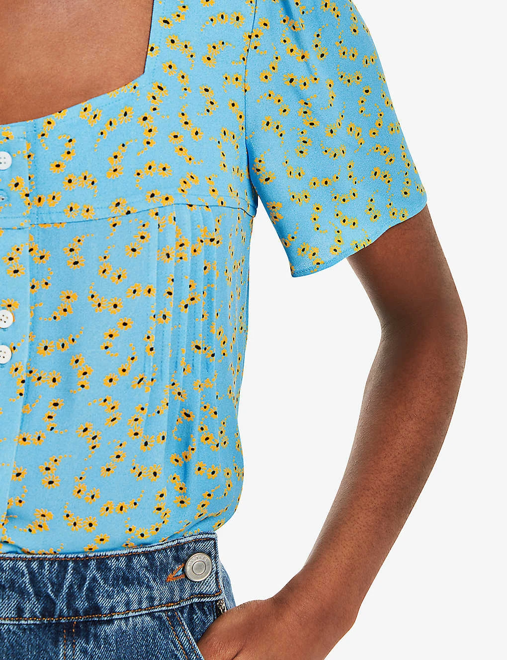 Whistles Floral-print Woven Top 5 Whistles Floral-print Woven Top - Image 5