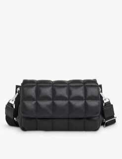 Whistles Ellis Adjustable-strap Quilted Leather Crossbody Bag