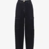 Whistles Meg Tab-detail Cargo-style Cotton-linen Blend Trousers