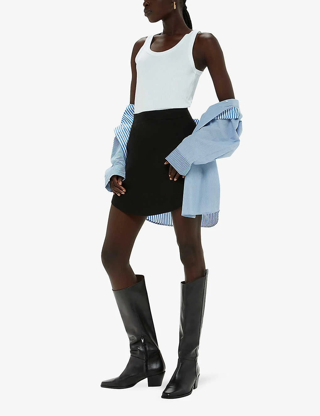 Whistles Asa Pointed-toe Western-style Leather Boots 2 Whistles Asa Pointed-toe Western-style Leather Boots - Image 2