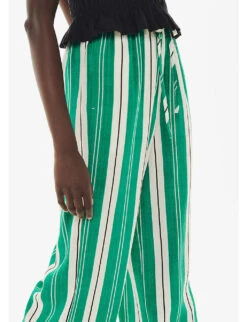 Whistles Bridget Stripe-pattern Maxi-length Woven Trousers 9 Whistles Bridget Stripe-pattern Maxi-length Woven Trousers -The Fashion Shop R04193425 MULTICOLOURED ALT04