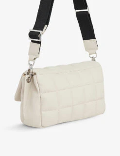 Whistles Ellis Quilted Adjustable-strap Leather Crossbody Bag 6 Whistles Ellis Quilted Adjustable-strap Leather Crossbody Bag -The Fashion Shop R04193880 GREY ALT02
