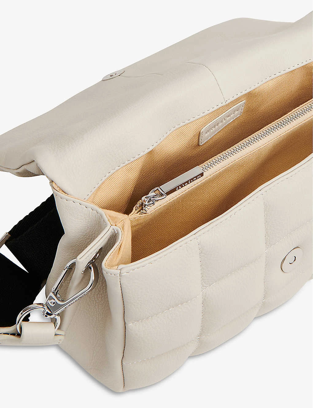 Whistles Ellis Quilted Adjustable-strap Leather Crossbody Bag 4 Whistles Ellis Quilted Adjustable-strap Leather Crossbody Bag - Image 4