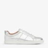 Whistles Koki Metallic-leather Low-top Trainer