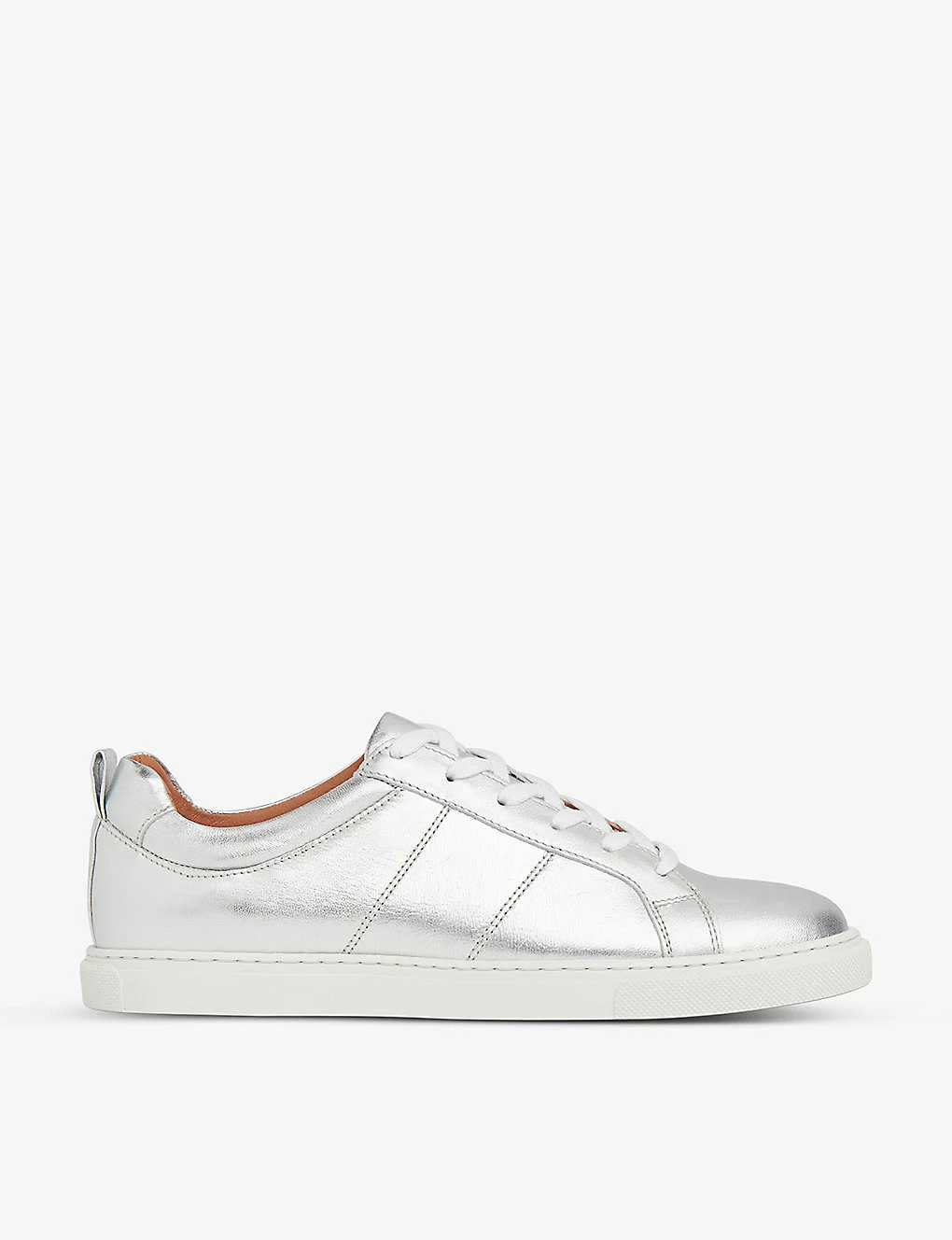 Whistles Koki Metallic-leather Low-top Trainer 1 Whistles Koki Metallic-leather Low-top Trainer